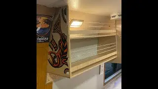Building Camper Van Storage Shelves