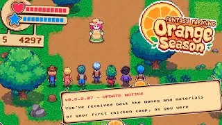 Щедроты раннего доступа // Fantasy Farming Orange Season №2