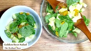 Roasted Golden Beet Salad Recipe