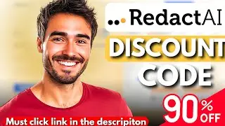 RedactAI Promo Code To Get Exclusive 70% Discount On Plans | RedactAI Discount Code 🔐