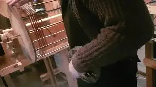 AFW: hanging film on drying racks