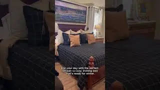 Modern Bedroom Makeover #winterbedding #luxurybedding