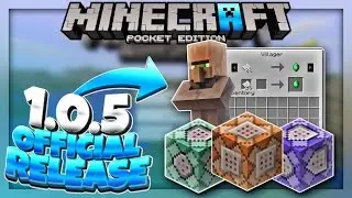MCPE 1.0.5 OFFICIAL UPDATE RELEASE! Minecraft PE 1.0.5 Update Review (Minecraft Pocket Edition)
