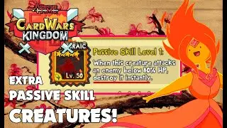 【Card Wars 2】 Extra Passive Skill Creatures