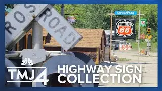 Collecting vintage highway signs from across America