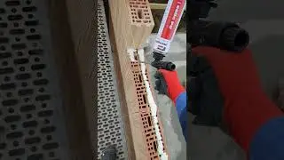 masonry on foam glue