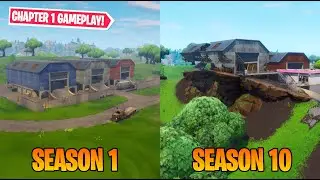 FORTNITE EVOLUTION OF DUSTY DEPOT (1 -10)