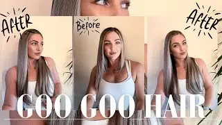 GOO GOO Anniversary 🎉 How to Apply Seamless Clip-In Hair Extensions | Amazon&rsquo;s #1 Best Seller Review