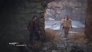 Uncharted 4 - Chapter 8 Crushing Mode - All Stealth Ghost in the Cemetery