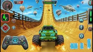 Monster Truck Mega Ramp Impossible Driver - 4x4 Ultimate Car Stunts GT Racing- Android GamePlay 2026