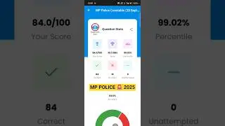 MP POLICE 🚓 🚨 2025 Mock Test RWA। Mock Test Analysis,  28 September Mock Test #MP police