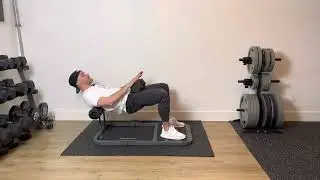 Dumbbell Hip Thrust Pyramid