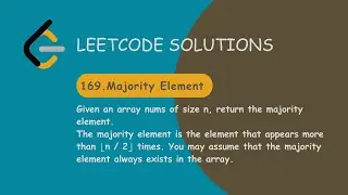 Majority element leetcode problem in java | Leetcode problems