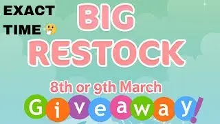 Gokano March BIG Restock  || Exact Date & Time || GIVEAWAY🔥🔥