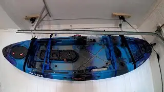 Kayak Storage | Installing a Garage Ceiling Hoist | DIY