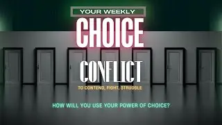 INNER WORK CHOICE: CONFLICT (to contend, fight, struggle) 🧡 Solar Plexus Chakra Healing