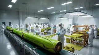 Turning Banana Waste Into Luxury Product | Inside High Tech Factory