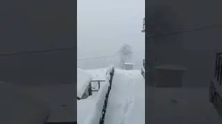 Latest Snowfall Thandiani Top 2023|Abbottabad | Hill Station. hazara.