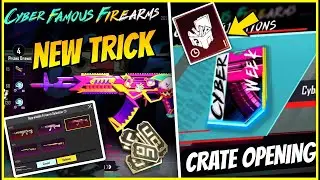🔥 SECRET REWARDS | 100% Unlock Upgradable Gun | BGMI Cyber Firearms Crate Opening |Cyber Week Event