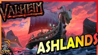 VALHEIM ASHLANDS TRAILER! PTB Update Live! with valheim devs!