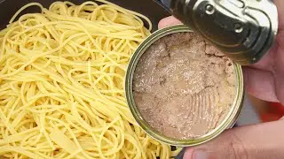 Espagueti y atún: ¡Prepara esta receta rápida y deliciosa en minutos!