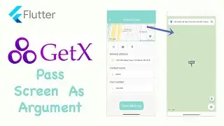 Flutter Getx Send Screen or Class as Arguments [Advanced] | Pass Data Between Screens