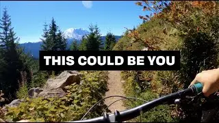 I CAN'T GET ENOUGH OF THIS VIEW | INCREDIBLE BACKCOUNTRY SUMMER MTB ADVENTURE IN WASHINGTON SUNTOP