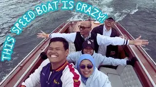 RIDING A SPEED BOAT FOR THE FIRST TIME!! (Milano Vlog)