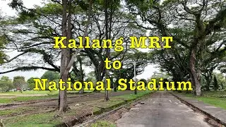 (Guide) Walk to National Stadium from Kallang MRT Station #singapore #walkingtour #stadium