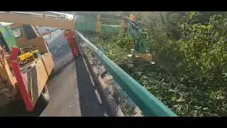 Highway #hedge trimmer branch trimmer slope mower center strip trimmer fully hydraulic control