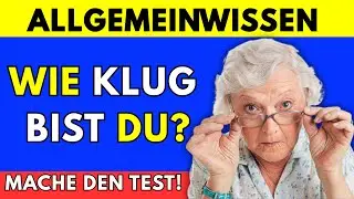 ✅50 Fragen – Nur wer wirklich gebildet ist, antwortet richtig!” ✅ #quiz #lernen #deutsch