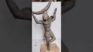 mahadev making at home || mahadev idol making#mahadev#mahakal#harharmahadev#shorts#viral#art