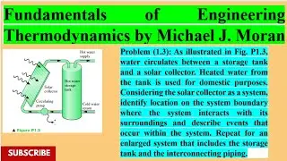 Identify location on the system boundary |Problem 1.3| Fundamentals of Engineering Thermodynamics