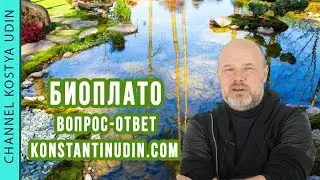 БИОПЛАТО - СЕКРЕТ СОЗДАНИЯ! Вопрос - Ответ. KOSTYA UDIN LANDSCAPE