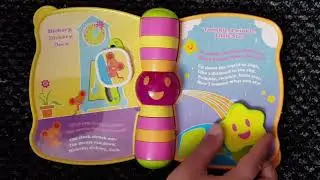 Vtech peek a boo book review with music and light by Sanna and Soha