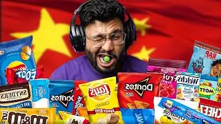 اغرب السناكس اللي موجوده علي الانترنت 🤯🔥!  ( جربت ريد بول صيني لأول مرة 😳 )