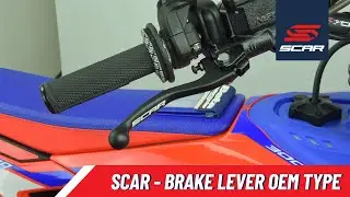 How to install SCAR Brake Lever - OEM Type | Comment installer Levier de Frein SCAR - Type Origine