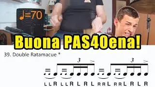 Tutti i 40 rudimenti in 2:30!