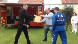 The Worst Taekwondo Board Breaking Demonstration Ever