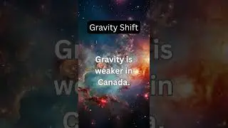 Gravity Shift #WeirdEarth #GravityMystery #CanadaGravity #TheFactLoop