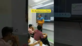 ft. Students in a Class 😂🙌.. #shorts #ytshorts  #students #classroom #commerce #CASapanSir