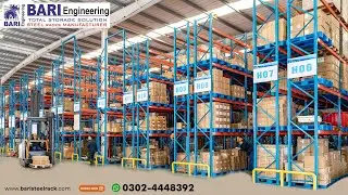 Warehouse Pallet Racking | Bari Engineering #palletrack