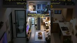 Cozy & Functional Tiny Loft Apartment Tour | Smart Design for Comfortable Small Space Living! 🏠✨