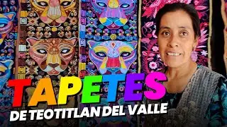 Así se hacen los increíbles tapetes de Teotitlán del Valle | Tradición zapoteca en Oaxaca