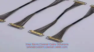 Premium LVDS CABLE 10P 0.35mm Pitch 20857-010T-01 CABLE ASSEMBLY FOR WIRE PLUG micro coax cable Chin