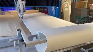 D&eacute;coupe feutrine au couteau gr&acirc;ce &agrave; la gamme polyvalente MECAPRO NL de chez MECANUMERIC