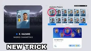 EUROPEAN STARS BOX DRAW TRICK  |  PES 2020  |  AW PES MOBILE