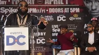 BRONER SAYS F**K MAYWEATHER  AT PRESS CONFERENCE FOR BRONER-THEOPHANE
