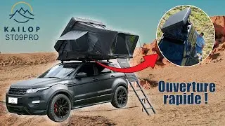 🏕️ TEST COMPLET de la TENTE DE TOIT RIGIDE KAILOP ST09 PRO &mdash; Confort, rapidit&eacute; et robustesse !