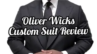 Oliver Wicks Suit Review | First Look & In Depth Review| Custom Suit For Athletic Men